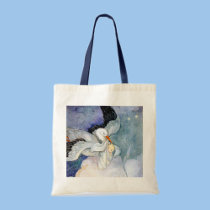 Stork and Baby Tote Bags