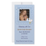 Stork and Baby Brth Announcement for Boy Photo Card