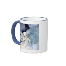 Stork and Baby Coffee Mugs