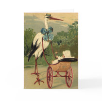 Stork and Carriage cards by YesterdayCafe Stork and Carriage cards