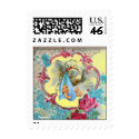 STORK BABY BOY SHOWER 2 postage
