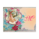 STORK BABY GIRL SHOWER 2 POSTCARDS