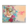 STORK BABY GIRL SHOWER 2 POSTCARDS
