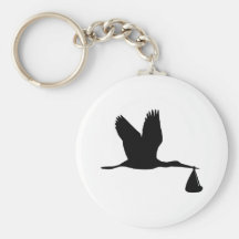 Stork - Baby Keychains