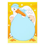 Stork Baby Shower Invitations Boy invitations