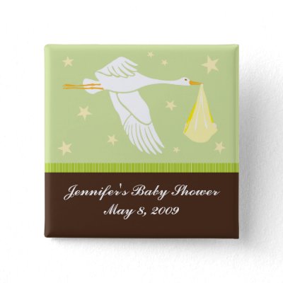 Affordable Baby Shower Favors on These Original Baby Shower Favors Features Stork Flying That Hold