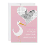 Stork Birth Custom Invites