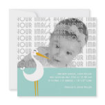 Stork Birth Personalized Invite