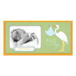 Stork Boy Photo Card