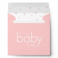 Stork Delivery Baby Girl envelope envelope