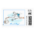 Stork, It's A Boy! postage by suprkdtchr Stork, It's A Boy! postage