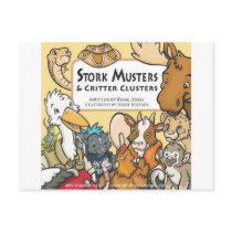 Stork Musters Postcard