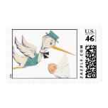 Stork Postage Stamp