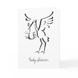 Stork Shower Invitation Cards