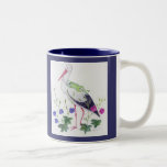 Stork with crane"s bill mug