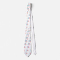 Stork with Twins Neck Tie