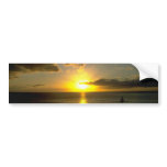Storm Approaching Over Sea Bumper Stickers