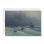 Storm at Sea by Ivan Aivazovsky 1873 Personalized Invitation
