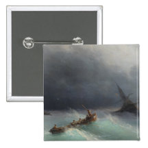 Storm at Sea Ivan Aivasovsky seascape waterscape Pins