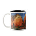 Storm Brewing Over Coffee Pot Rock mugs