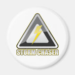 Storm Chaser Lightning Fridge Magnet