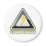Storm Chaser Lightning Fridge Magnet