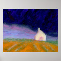 Storm Cloud over Land,Poster/Print on Paper/Canvas