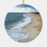 Storm Clouds at Flagler Beach Shoreline Ornament