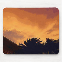 Storm Clouds At Sunset mousepads