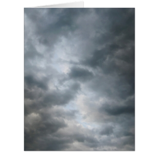 Storm Clouds Breaking Big Greeting Card