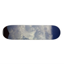 Storm Clouds Custom Skate Board