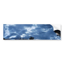 Storm Clouds Fractal Bumper Stickers