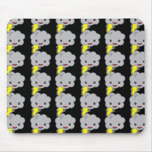 storm clouds pattern mouse mats