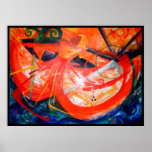 Storm Dancer - Haitian Art - Black Art posters