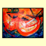 Storm Dancer - Haitian Art - Black Art Print