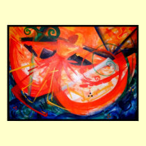 Storm Dancer - Haitian Art - Black Art posters