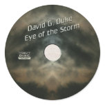 storm disk label round sticker