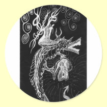 Storm Dragon Inverted stickers