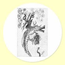 Storm Dragon stickers