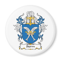 Storm Family Crest magnets by coatsofarms Storm Family Crest magnets
