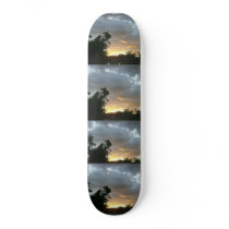 Storm looming over Skateboard