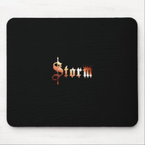 Storm MP - (Logo on Black) mousepads