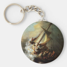 Storm on the Sea of Galilee Key Chains