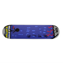 Storm Red Rain Edition Skate Boards