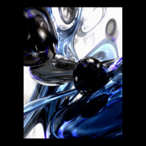 Storm Shadow Abstract Poster posters