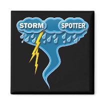 STORM SPOTTER FRIDGE MAGNET