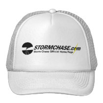 StormChase.com Ball Cap (White) hats