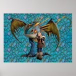 Stormfly And Astrid Poster