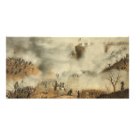 Storming and Capture of Lookout Mountain Civil War Personalized Photo Card