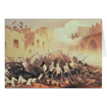 Storming of Delhi in 1857 Greeting Card